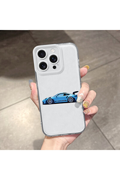 Hontinga غطاء هاتف آيفون 16 برو متوافق مع حماية الكاميرا الشفافة وتصميم السيا...