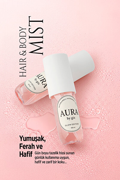 Naturawell Hair&Body Mist - Aura by giz - Glow Edition - 100ml
