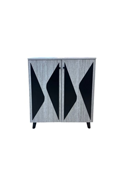 DEC30 Malaysian shoe cabinet with a luxurious design and modern colors, 80cm