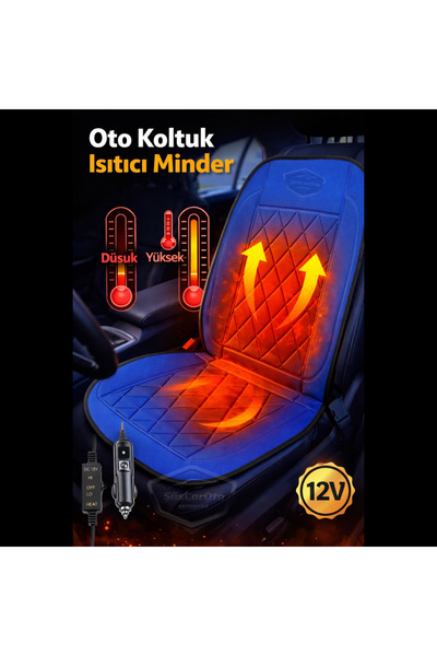 ŞüsCarOto Aksesuar Încălzitor pentru scaune auto, pernă încălzită pentru scau...