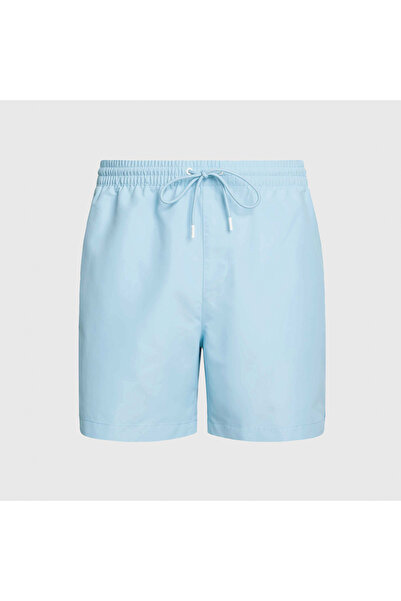 Calvin Klein Core Logo Tape Erkek Mavi Mayo