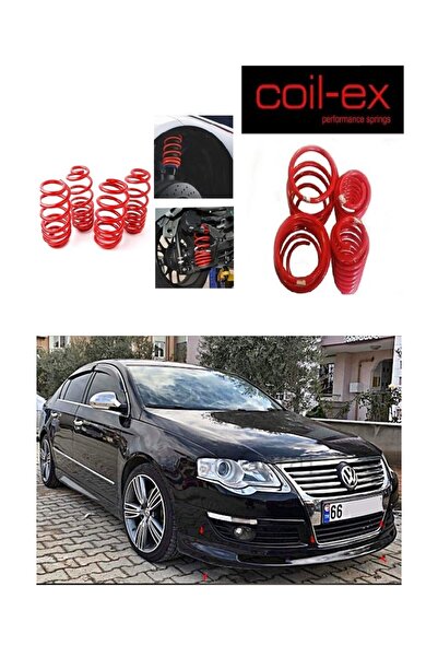 X POWER TUNİNG vw passat b6 (2005-2010) uyumlu coil-ex 3.5 cm spor yay