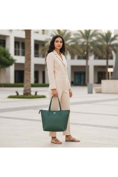 Generic Women's L12.12 Concept Large Size Zipper Handheld Shoulder Bag Tote Bag