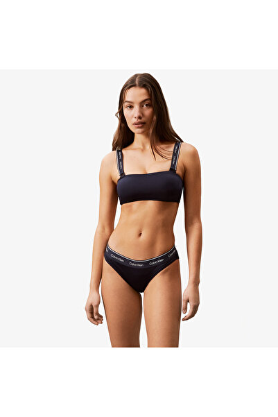 Calvin Klein Kadın Lacivert Bikini Altı
