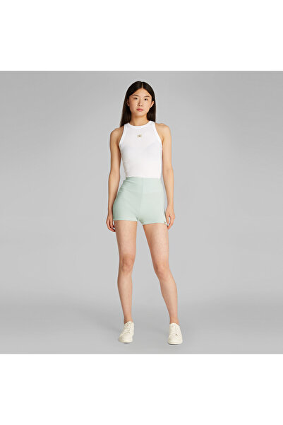 Calvin Klein Waffle Texture Kadın Mavi Şort