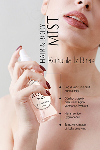 Naturawell Hair&Body Mist - Aura by giz - Glow Edition - 100ml