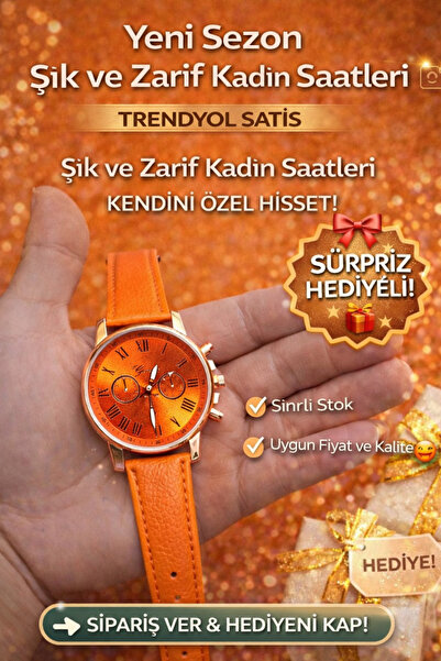 HAYATINIZI KOLAYLAŞTIRIN Zamansız Şıklık: Kadın Saat Modelleri