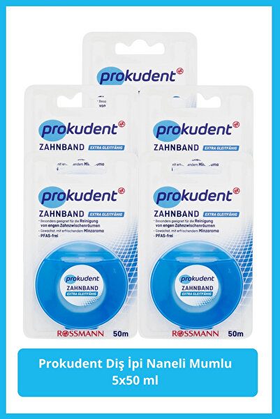 prokudent Diş İpi Naneli Mumlu 5x50 ml Adet