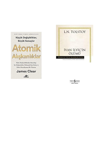 TÜRKİYE İŞ BANKASI KÜLTÜR YAYINLARI Atomik Alışkanlıklar... +1 Kitap