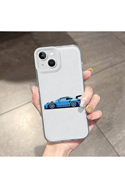 Hontinga حافظة متوافقة مع هاتف آيفون 13، حافظة هاتف من السيليكون الناعم بنمط ...