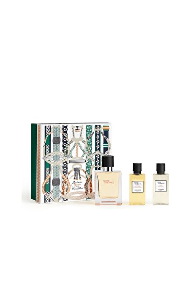 Hermes Set Hermes: Terre d'Hermes, Apa de Toaleta, Pentru Barbati, 50 ml + Te...
