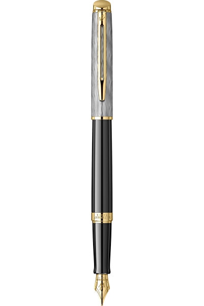 Waterman Pen Fountain SE DeLuxe, Reflets De Paris Black GT,