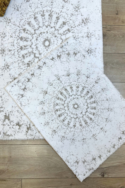 ZEBRACASA Giovann 2'li Paspas Takımı Gri/Beyaz