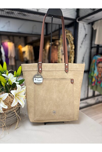 Jacquline GENIŞ HACIMLI ÇOK BÖLMELI GÜNLÜK OMUZ ÇANTASI