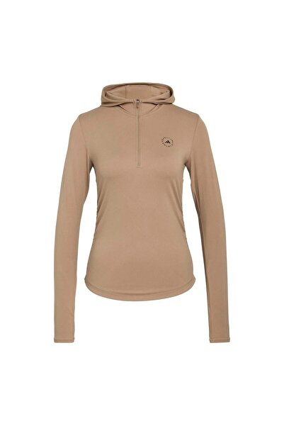 adidas Women's Brown T-Shirt Asmc Std Ls Tee Kf4033