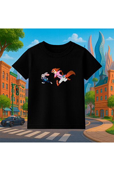 genosha Children's Tshirt 100% Cotton Popular Cartoon Character Patterned Tre...