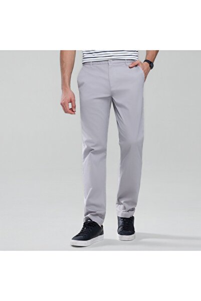 Giordano Men's Low Rise Slim Tapered Khaki Pant