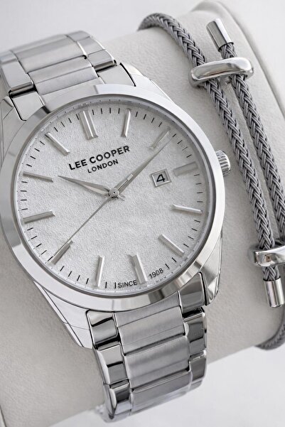 Lee Cooper Men's Wristwatch with 2-Year Warranty and Special Bracelet Gift fo...