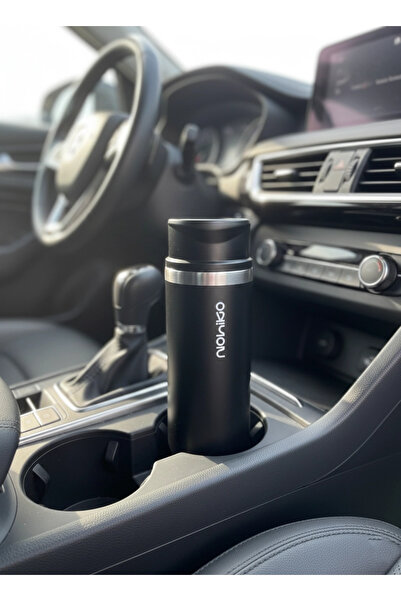 Nohiko Push-Sip Mug Termos Bardak 500 mL – Kahve Termosu | Koku Bırakmaz