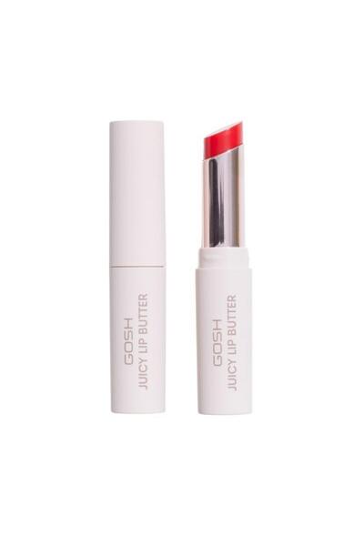 GOSH , Juicy Lip Butter, High-Pigment, Cream Lipstick, 004, Burning Heart, 2.8 g