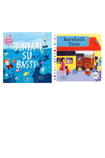 TÜRKİYE İŞ BANKASI KÜLTÜR YAYINLARI أغمرت الماء العالم!... +1 كتاب الحكايات