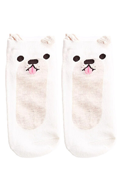 EFAYN.RO Women's socks, ankle-length model with animal print, size 38 - 42, w...