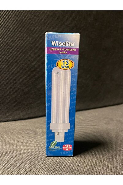 Wiselite Kompakt Florosan Lamba -PLC 13W/827 2 Pin G24d-1