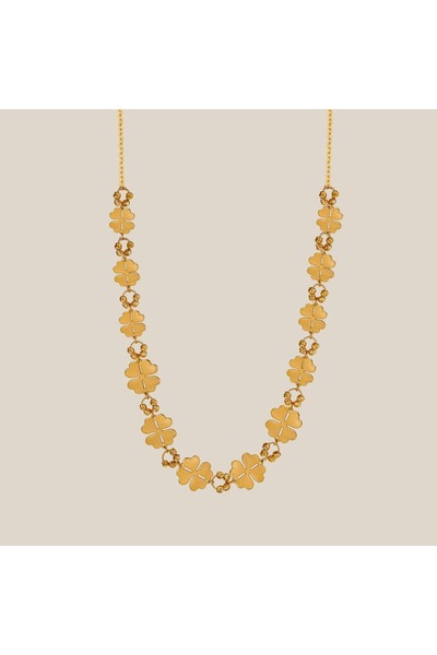 ALTINTAŞ KUYUMCULUK 22 Ayar Dorikalı Yonca Altın Kolye