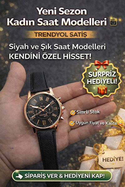 HAYATINIZI KOLAYLAŞTIRIN Zamansız Şıklık: Kadın Saat Modelleri