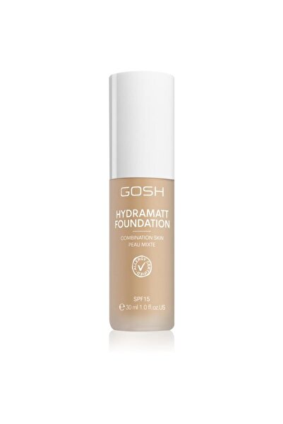 GOSH Gosh, Hydramatt, Ματ, Υγρό Foundation, 006N, Μεσαίο Ανοιχτό, SPF 15, 30 ml