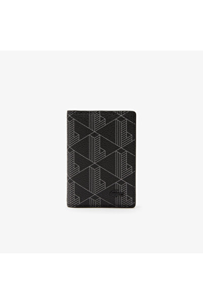 Lacoste Men’s The Blend Monogram Print Vertical Card Holder - NH4134LX-H45