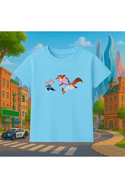 genosha Children's Tshirt 100% Cotton Popular Cartoon Character Patterned Tre...