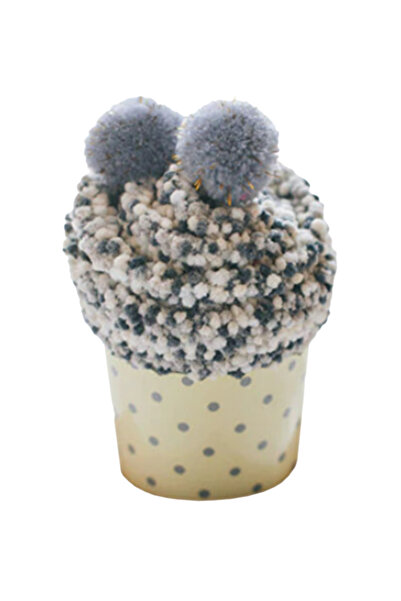 EFAYN.RO Women's socks, warm, soft, muffin pattern, with tassels, size 36-42,...