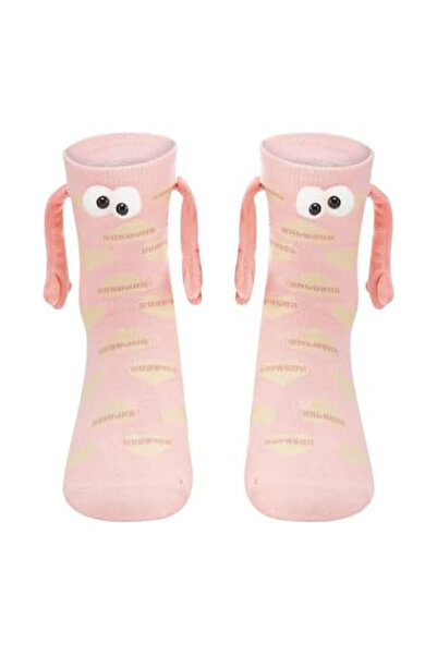 EFAYN.RO Funny socks, pattern with magnetic hands and eyes, unisex, size 36-4...