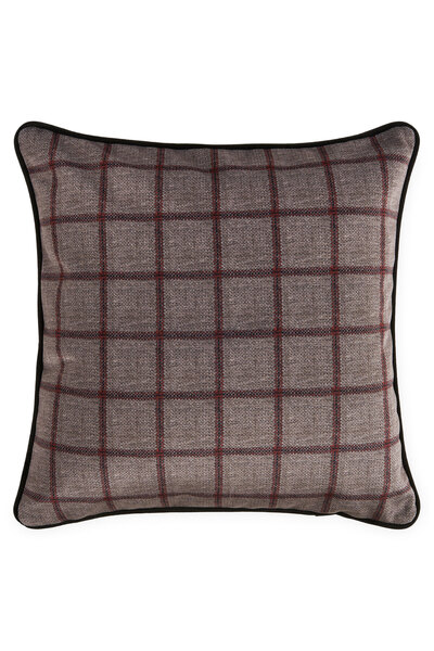 DECOMEX Perna decor INDO CUADRO 45x45cm gri