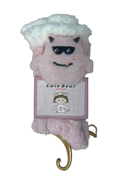 EFAYN.RO Unisex socks, warm, soft and fine, pattern with little animals, univ...