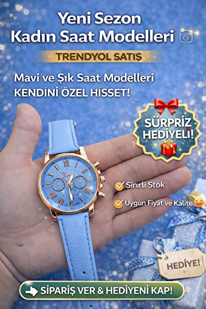 HAYATINIZI KOLAYLAŞTIRIN Zamansız Şıklık: Kadın Saat Modelleri