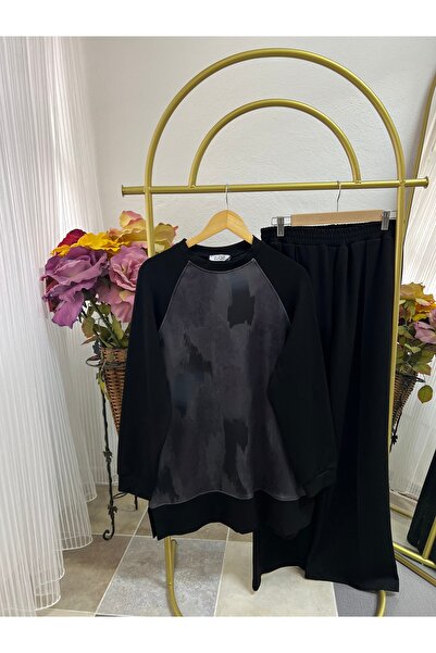 PALME D'OR Women's Printed Top and Bottom Set Women's Two-Piece Set