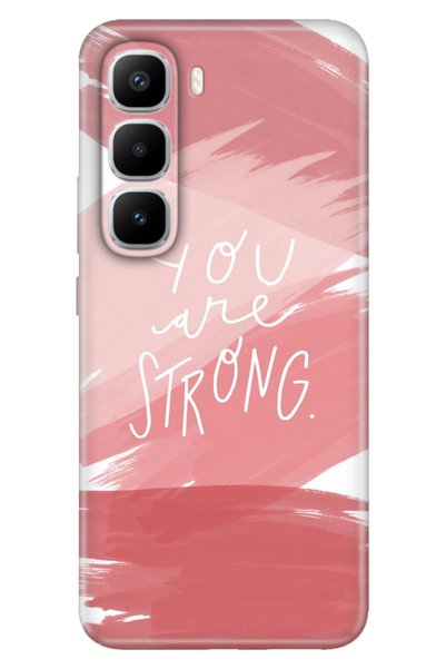 TECNO Infinix Hot 60 Pro+ Plus Case Decorative Silicone Printed Cover You Are...