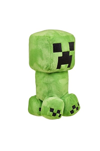 mattel Minecraft Plush Creeper Figure, 23cm, Multicolor