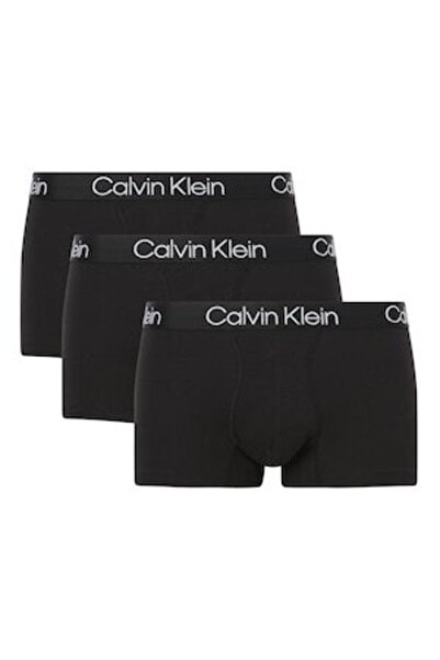 Calvin Klein - Boxer Set with Logo - 3 Pairs, Black