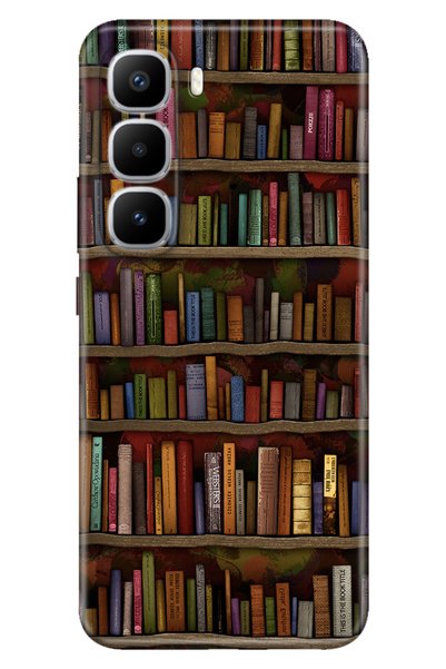 TECNO Infinix Hot 60 Pro+ Plus Case Art Silicone Printed Tpu Library
