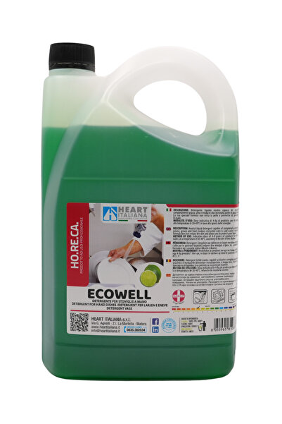 Heart Ecowell - dish detergent, 4l