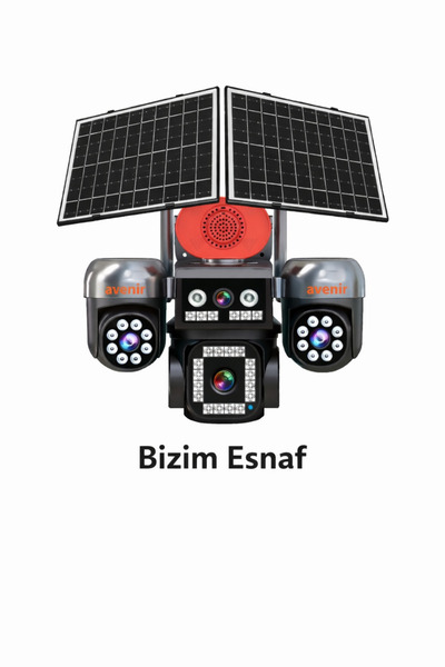 AVENİR S446 12 MP 4 Kameralı 3 PTZ 4G Solar Kamera