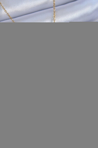 shopwave 316L Çelik Gold Renk Zirkon Taşlı Kadın Kolye