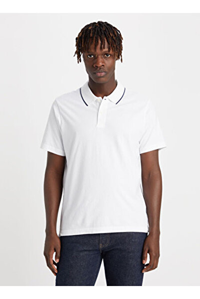 Dockers Men's Polo Neck T-Shirt 25Ya3027-0006