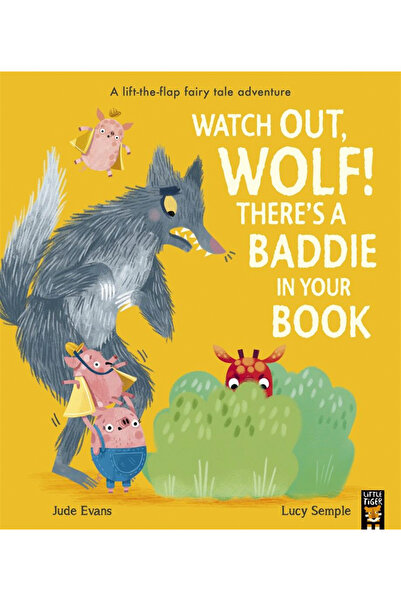 Little Tiger Press احذر يا وولف! هناك شرير في كتابك
