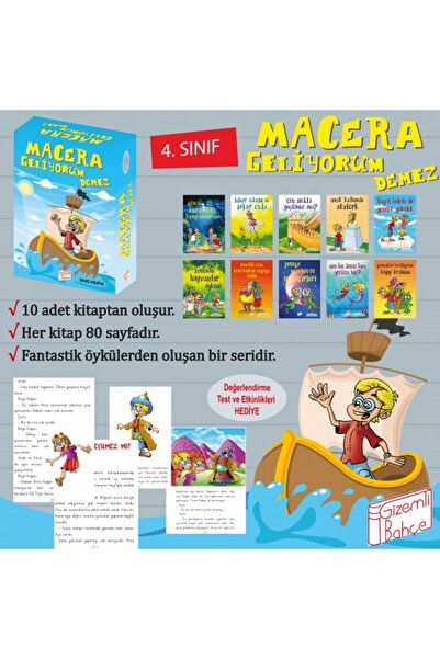 fenomen çocuk GİZEMLİ BAHÇE - MACERA GELİYORUM DEMEZ