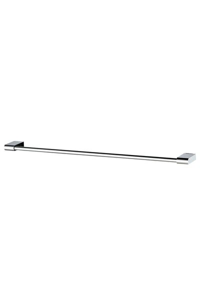 Milano Plus Andy Towel Bar, Stylish Stainless Steel Towel Rack in Silver Chrome