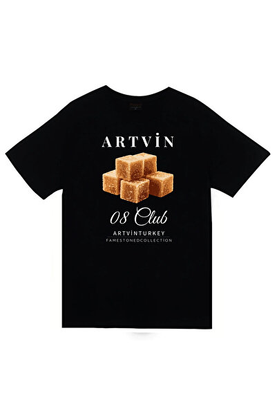 fame-stoned Artvin - 08 - Cube Sugar - City Printed Unisex 100% Cotton Black ...